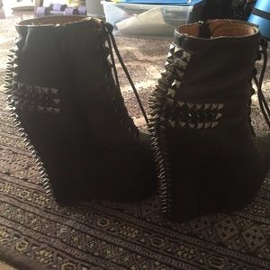 COPY - Jeffrey Campbell cross spiked damsel